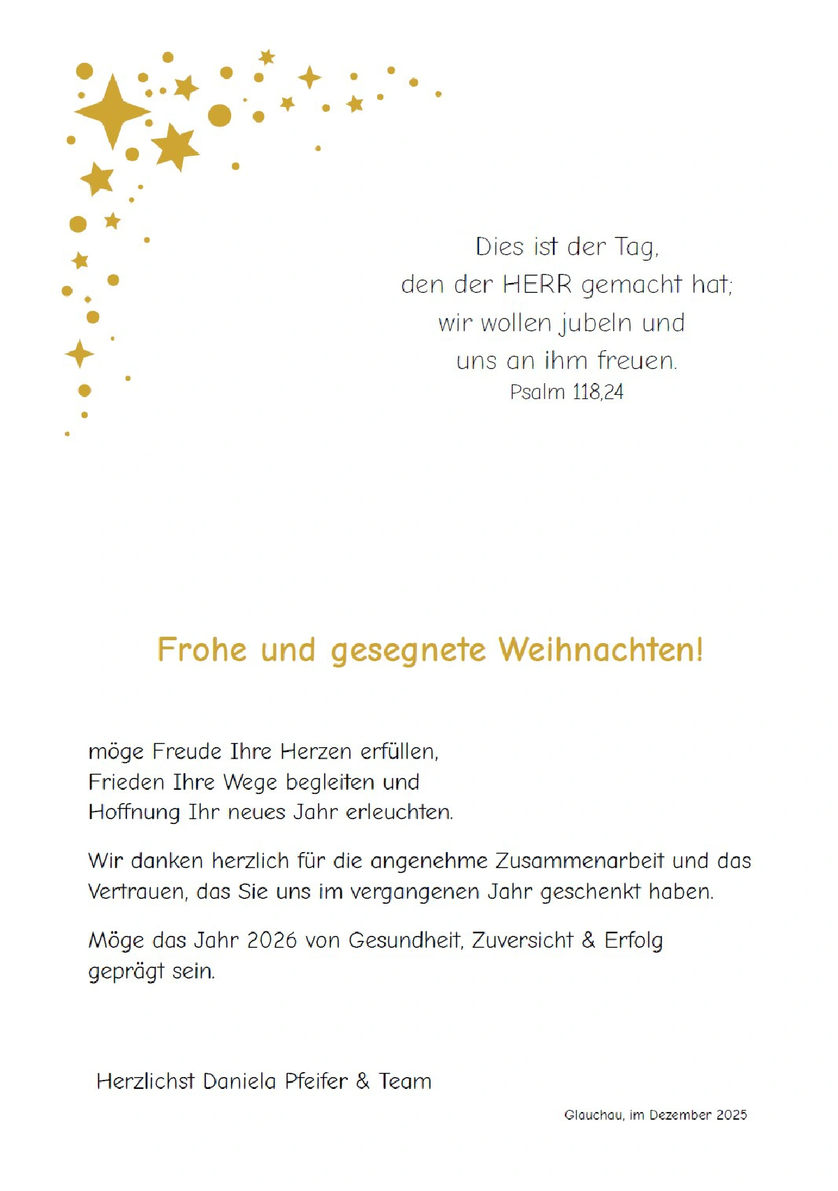 Weihnachtsgruß